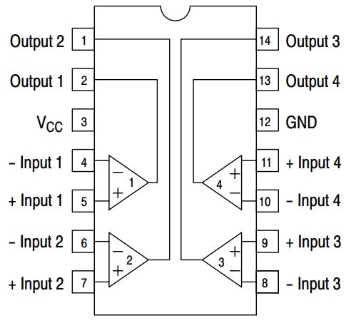 LM339 Pinout
